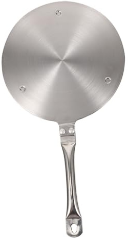 LIGIGWASH Plaque de Diffusion de Chaleur Induction 20 en Acier Inoxydable, Adaptateur Thermique pour Cuisinière à Gaz et Électrique, Accessoire Cuisine Indispensable, Usage Cuisson Uniforme