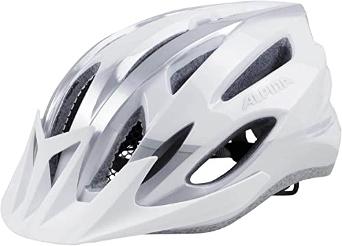 ALPINA Rennrad-Helm MTB 17, White-Silver, 54-58, 9719110
