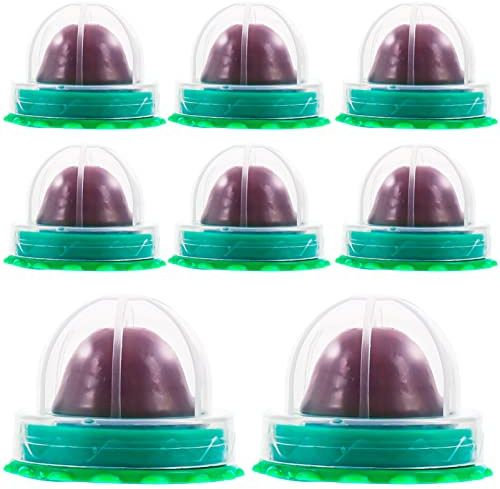 iplusmile 8 Stück Katzensnack Lecken Zuckerball Interaktive Katzenleckereien Katzenminze Isinglass Süßigkeiten Feste Ernährung Gel Energieball (Zufälliger Geschmack)