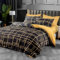 Pamposh Copripiumino 200x200 cm - Copripiumino in microfibra ultra morbida 200x200 cm con federa, set biancheria da letto in microfibra con cerniera, leggero e traspirante