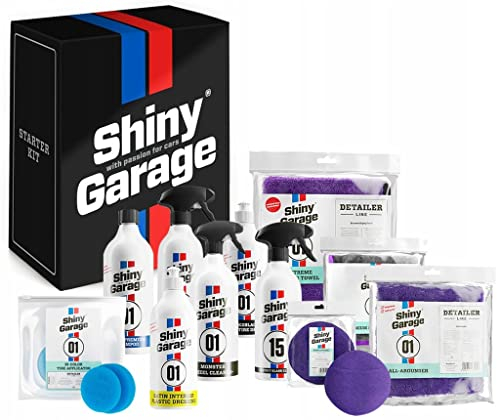 Shiny Garage STARTER SET - Die ideale Grundlage für die perfekte Fahrzeugpflege