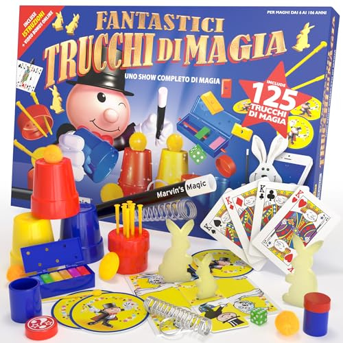 Marvin's Magic Set Magia per Bambini - 125 Trucchi Magici - 8+ Anni