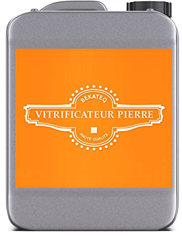 BEKATEQ BE-840 Vitrificateur pour pierre naturelle et artificielle - 5l I Imprégnation, imperméabilisation et vitrification de pierre pour travertin, carrelage, pavés, joints, ardoise, grès cérame
