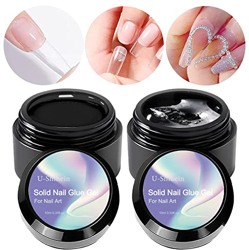 U-Shinein, Nagelkleber für Acrylnägel, 10 ml, 2 Stück
