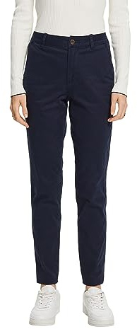 ESPRIT Damen 993ee1b403 Hose, 400/Navy, 32W / 30L EU