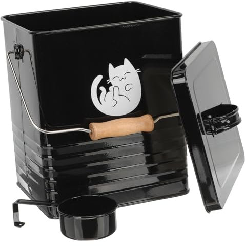 FRCOLOR 1 Set of Airtight Food Containers Storage Container for Cat Food Pet Food Container Cat Coffee Airtight Container Bar Table Bucket for Cat Snacks Main