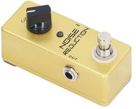 True Bypass Noise Reduction-Effektpedal, Gehäuse aus Aluminiumlegierung, Kompakte Größe, Stabiler Signaleingangsausgang für E-Gitarre