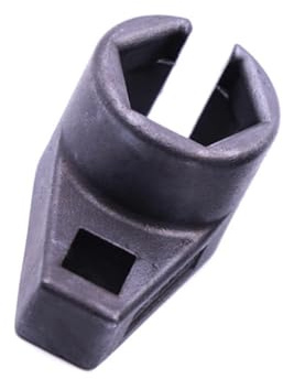 Gihioue Clé à douille pour capteur - 3 PIÈCES de prise de capteur d'oxygène de 22 mm | Ensemble de 3 grilles filaires accède au capteur par le côté et prévient les dommages aux fils, outil spécial