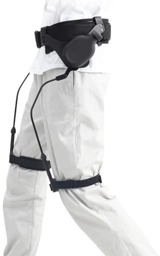 Asistencia BióNica para las Extremidades Inferiores Ayuda a Caminar,Entrenador de Movilidad para Caminar con Piernas,Fuerza de Ajuste de RotacióN,para Personas Mayores y Personas con Pie(Size:Medium)