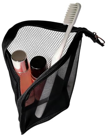dowuiii Borsa Portaspazzolini,Custodia Portaoggetti Autoportante - Necessaire Impermeabile con Supporto per Spazzolino | Per Donne, Penne, Bagno, Hotel, Vacanza, Vacanze