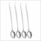 Steexu Latte Spoons Long Handle - Set of 4 Stainless Steel Attractive Design Spoons Used in Sundae, Ice Cream, Dessert, Hot Chocolate and Coffee - Give Elegant Look to Party