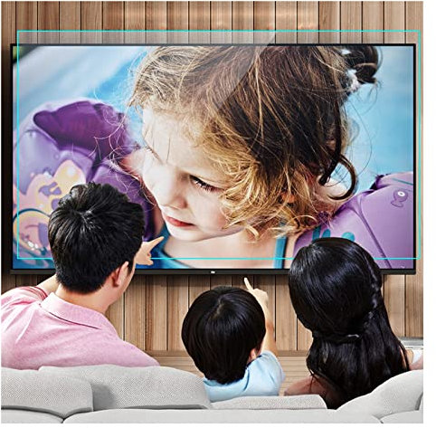 Anti-Blue Light/Blocking UV TV Screen Protector Film - Damage Protection Panel for 32-75inch LCD, LED, 4K OLED & QLED HDTV and Curved Displays/A / 40 Inches 875x483 mm