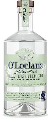 O'Loclan's Irish Distilled Gin I Premium Gin mit aromatischem Gewürz aus Westafrika I Ingwer, Muskatnuss, Wacholder, Zitrusfrüchte, Koriander I Slow Distilled - Made in Ireland I 1x 0,7 L I 40% vol.