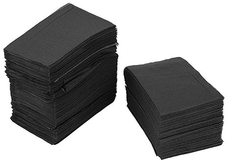 Cozy DIY Nail Pad 125 piezas desechables arte mesa toallas Mat impermeable 3 capas papel hoja limpieza almohadillas para tatuaje cubierta tatuaje tatuaje negro talla única