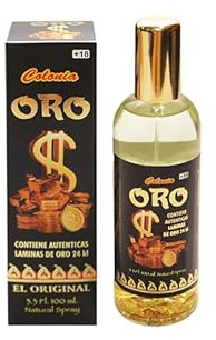 Colonia Esoterica Con ORO 24K (Dinero, Riqueza) 100ml / GOLD Eau De Toilette