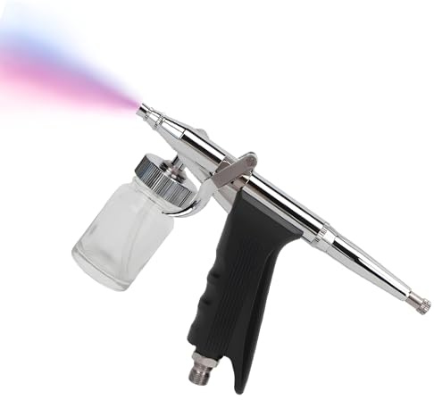 Facial Oxygen Injector, Facial Oxygen Spray Machine, Deep Moisturizing Fine Mist, Portable Metal Device, Light Spots Oil Control, Skin Rejuvenation for Home and Beauty Salon Use