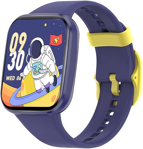 Orologio da polso per bambini, contapassi, frequenza cardiaca, monitoraggio del sonno, sveglia, orologio fitness per bambini, 12 modalità sportive, smartwatch per bambini, orologio fitness tracker per