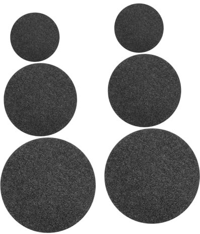 KONTONTY Set 6 Sottovasi in Assorbenti per Piante Diametri 10Cm 15Cm e 20Cm per ed Esterni Protezione Superficie e Assorbimento Ottimale