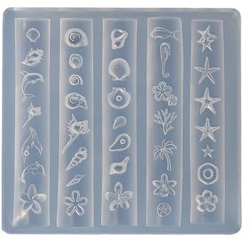 Nails Artisanaux Moules D'art Series Series Nails Modèle D'art Moules Moules Silicone Texture Pour Les Esthéticiennes Les Ongles Apprenants Artistiques