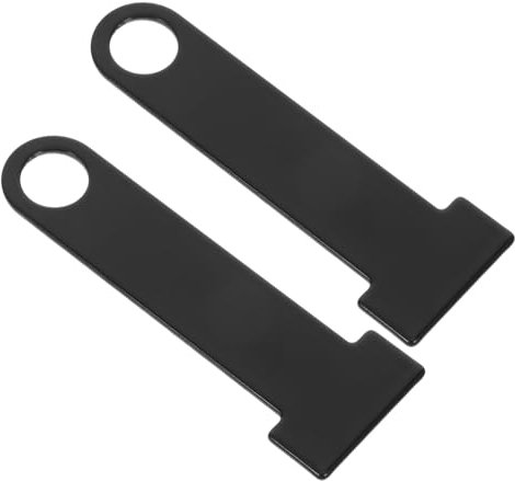 Ipetboom Candado para Casco De Motocicleta De Anillo Accesorio De Modificación para Motocicleta Cierres De Anillo para Correa De Casco De Negro