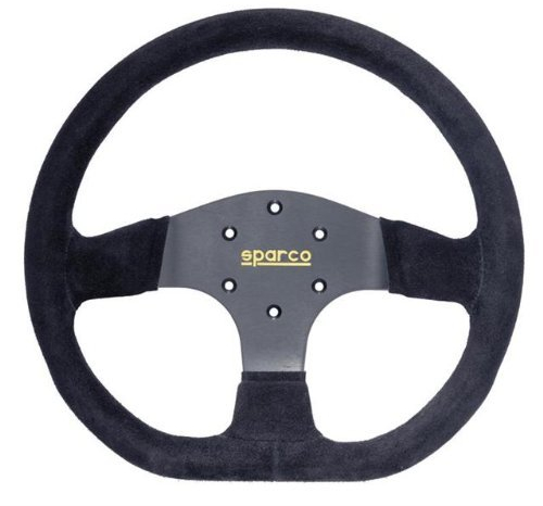 Sparco 015R353PSN Suede Steering Wheel by Sparco