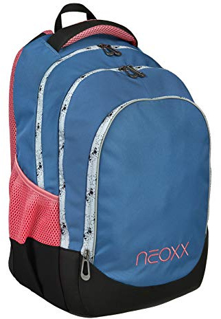 neoxx Fly Schulrucksack Splash I Schulranzen für die weiterführende Schule I Rucksack