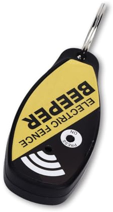 WOOXGEHM Zaunprüfer Weidezaun, Kältebeständig, Genaue Erkennung Elektrischer Zaunpiepser, Lauter Piepton, ABS Zaunspannungsprüfer für Bauernhöfe, Hausgärten, Schafe, Haustiere, Pferde