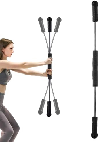 Körperausrüstung | Fitnessbar | Trainingsstab, Rumpfkraft-Trainingsstange, leichte Trainingsstange, vielseitige Körperübungsstangen, Fitness-Vibrationsstangen, Übungsstab für Arme und Schultern