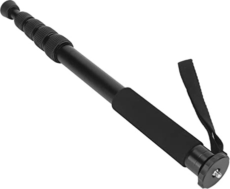 Monopiede per Fotocamera, Monopiede Portatile Allungabile Leggero da 62 Pollici per Fotocamera e Fotografia, Monopiede da Viaggio Telescopico a 5 Sezioni, per Videocamera DSLR