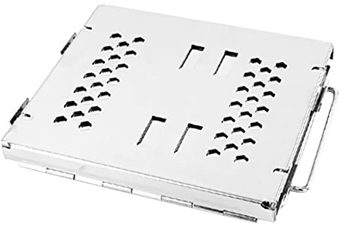 KITANDOVE Stainless Steel Barbecue Grill Compact Folding Grill Stove for Camping Outdoor Bbq