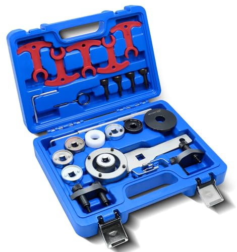 CCLIFE EA888 1.8/2.0 TSI/TFSI Motor Nockenwellen Einstellwerkzeug Set zur Einstellung der Nockenwelle und Kurbelwelle, kompatibel mit Audi, BMW, Volkswagen (VAG) Modellen-DIB