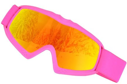 Diogeynu Kinder Skibrille Große Snowboardbrille Antibeschlagschutz für Jugendliche und Outdoor-Sportarten