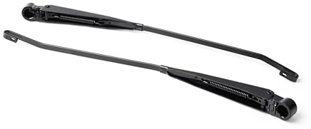 IRIEQU 1 Pair Front Windshield Wiper Arm Replacement Kit Compatible with Ford Bronco F-150 1991-1996 F-250 1991-1998 F-250 HD F-450 Super Duty 1997 F-350 1991-1997 Replaces 42631 F1TZ-17526-AA