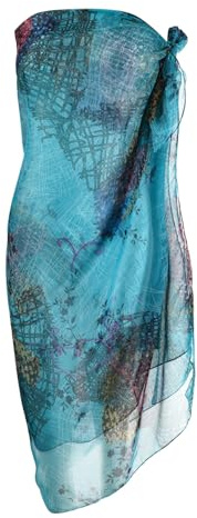 Makroyl Women Sarong Beach Cover Up Summer Beachwear Holiday Chiffon Swimsuit Wrap Scarf