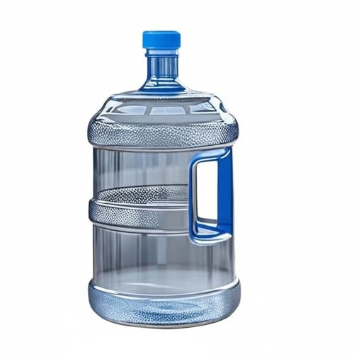 Gralara Garrafa de Agua Portátil Estándar Alimenticio Recipiente de Agua para Dispensador para Exteriores, Oficina, 7.5L, Material PET Engrosado
