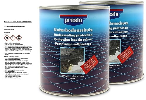 PRESTO 2x 2,5kg Unterbodenschutz Bitumen