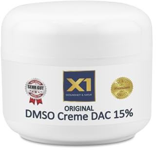 Leivys DMSO DAC CREME - DMSO Creme mit 15% DMSO 99,9% ph.EUR Reinheit - Dimethysulfoxid 99,9% mit Mandelöl