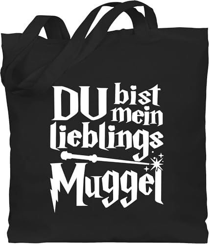 Shirtracer - Baumwolltasche - Statement Sprüche Kinder - Du bist mein Lieblingsmuggel I