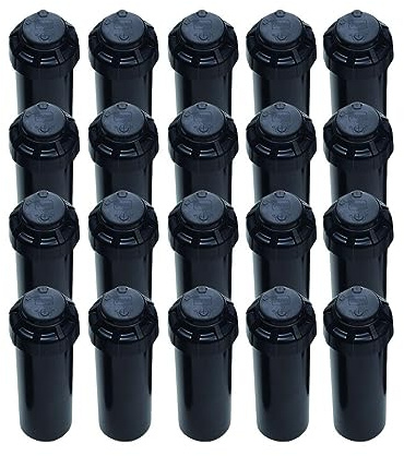 Aspersor de riego T5P RS (Rapid Set) de Toro [Pack 20] Aspersor con Alcance de 7,6 a 15,2 Metros. Aspersor con Ajuste de Arco sin Herramientas. Difusor de riego cesped