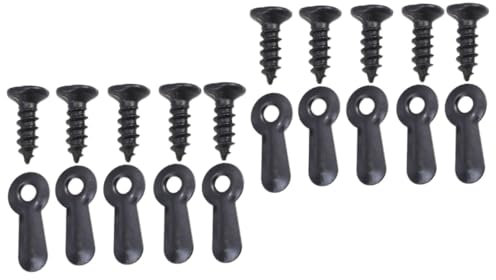 Uonlytech 400pezzi Kit Di Fissaggio Per Cornici Da Accessori Per Appendere Foto Chiusure Nero Per Cornici e Progetti Facile Installazione e Materiali Resistenti
