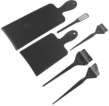 Mikinona 6pièces Set De Outils De De Cheveux Professionnels Brosse Et Planche à Balayage Pour Salon Et Usage Domestique