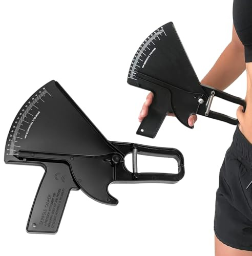 Body Fat Calipers 0-80mm Body Fat Measurement Tool | Professional Skinfold Calipers for Fitness Fat Loss Measurement