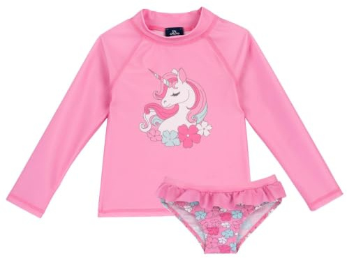 Chicco, Bañador Niño y Niña, Bañador de Dos Piezas con Camiseta de Manga Larga y Slip, con Protección Solar UPF 50+, Ideal para Playa o Piscina, Ropa Niño y Niña, Designed in Italy