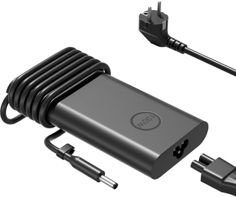 SLRIOYS 130W Charger 4.5mm Tip Compatible with Dell Inspiron16 14 Plus 17 16 15 14 13 Precision 5540 5530 5520 5510 M3800 XPS 15 9570 9560 9550 7590 Laptop Inspiron&Optiplex AIO Desktop