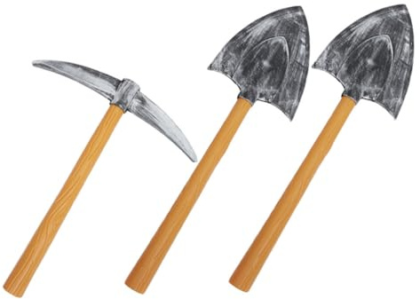 Beaupretty Piccone Giocattolo Realistico Modelli Per Nani Accessori Per Costumi Da Halloween Decorativa Prop Per Cosplay e Spettacoli Teatrali