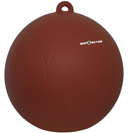 Extreme Max 3006.8732 BoatTector Slalom Buoy - 10.5 Inflatable PVC Marker for Anchors, Moorings & Swim Areas, Red