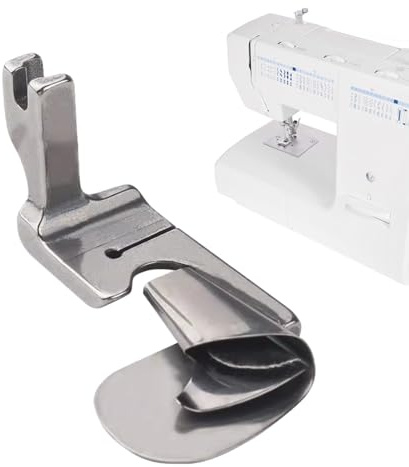 Piedino per cucitura – Utensile per punto rotante, per cucito regolabile | Orlatore universale durevole per tessuto, cotone, lino, jeans, gonne, abiti, trapuntatura, sartoria, cucito, riparazione, fai