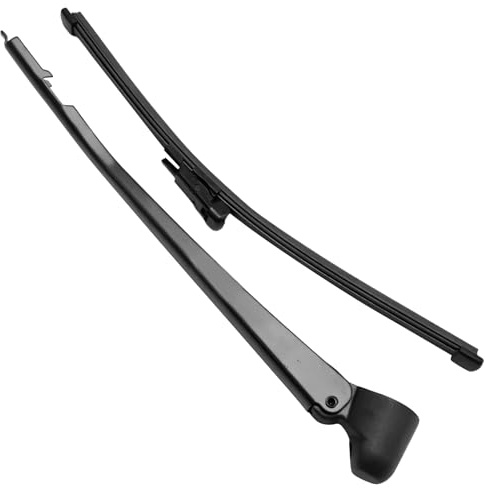 Ollanoos 61627138507 Hinten Wischerarm Scheibenwischer Set, Ersatz für BMW 1 Series E81 116i 118i 120d 130i E87 E84 2003-2012, Heckscheibe Scheibenwischer Arm & Blatt