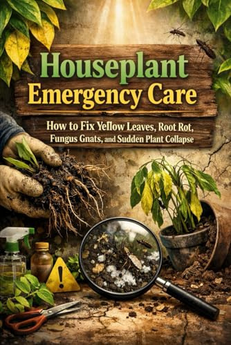 Houseplant Emergency Care: How to Fix Yellow Leaves, Root Rot, Fungus Gnats, and Sudden Plant Collapse