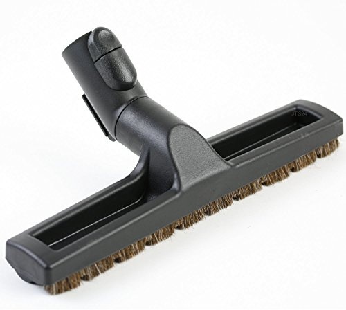 Parkettdüse kompatibel mit Miele Jazz Plus Staubsauger Einrast Parksystem | DeClean Parkettbürste passend für alle Miele Staubsauger, inkl. Einrast und Parkvorrichtung, Ersatzdüse für Hartboden